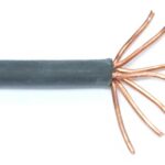 Fil 1 conducteur 6 AWG multibrins noir