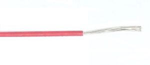 Fil 1 conducteur 22 AWG multibrins rouge