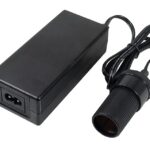 Adaptateur ac/ dc 12 VDC, 5 ampères avec connecteur allume-cigarette