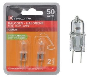 Ampoules halogènes T4 12 Volts - 50 Watts