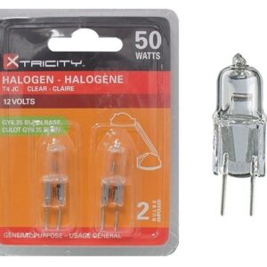 Ampoules halogènes T4 12 Volts - 50 Watts