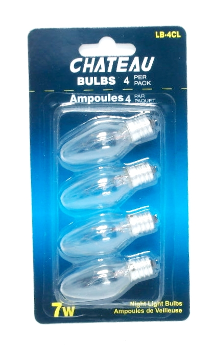Ampoule incandescente 120 Volts 7 watts