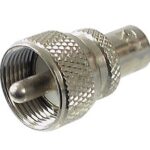 Adaptateur PL-259 (UHF) mâle à BNC femelle