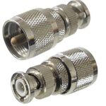 Adaptateur PL-259 mâle à BNC mâle