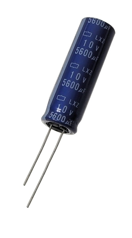 Condensateur radial polarisé 5600μF à 10 VDC 105°C