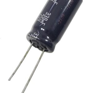 Condensateur radial polarisé 330 µF à 25 VDC 105°C