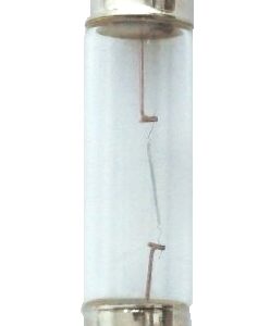 Ampoule miniature T8X36 S7 de 12.0 Volts