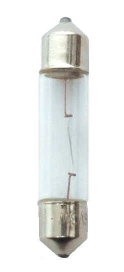 Ampoule miniature T8X36 S7 de 12.0 Volts