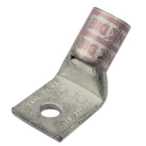 TERMINAL A 45 DEGRÉS POUR FIL 1/0 AWG, VIS 1/4"