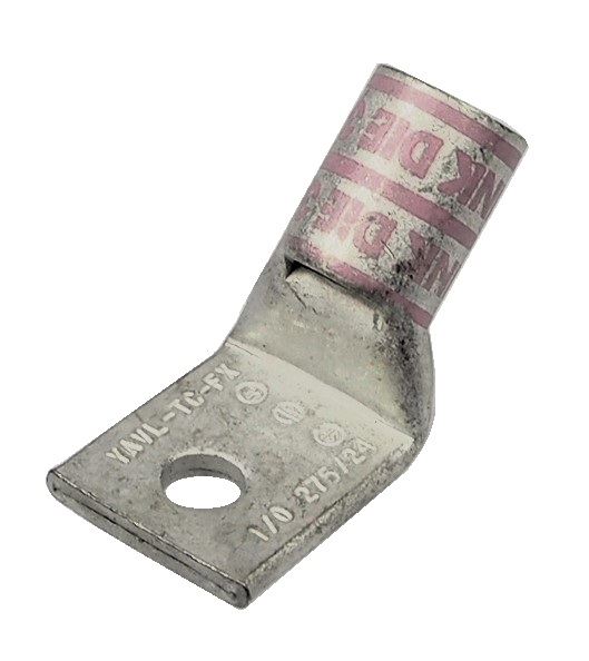 Terminal 518530 45° pour fils 1/0 AWG'