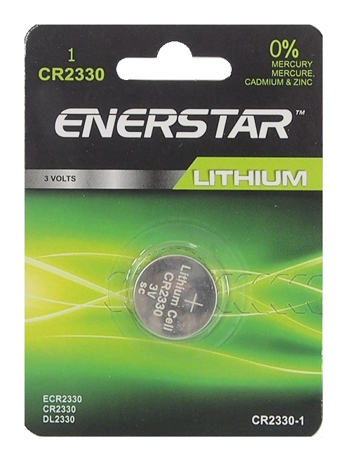 Pile bouton 3V CR2330 au lithium Enerstar