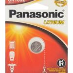 Pile bouton cr1632 au lithium 3v de panasonic