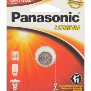 Pile bouton cr1632 au lithium 3v de panasonic