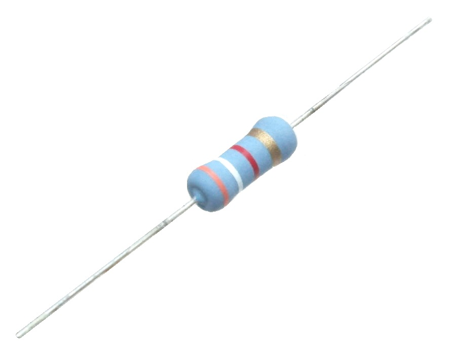 Résistances 100 KΩ  1 Watt  5% - 5 pcs