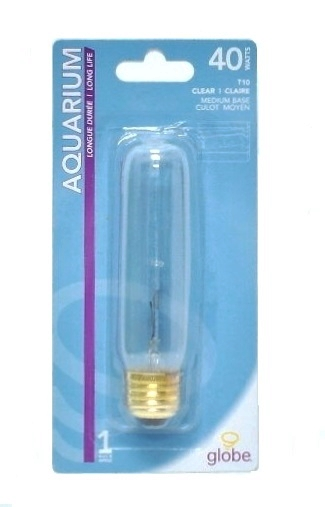 ampoule tubulaire claire 40 watts 120v