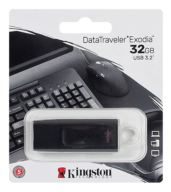 Clé USB 3.2 DataTraveler Exodia USB 32 GB