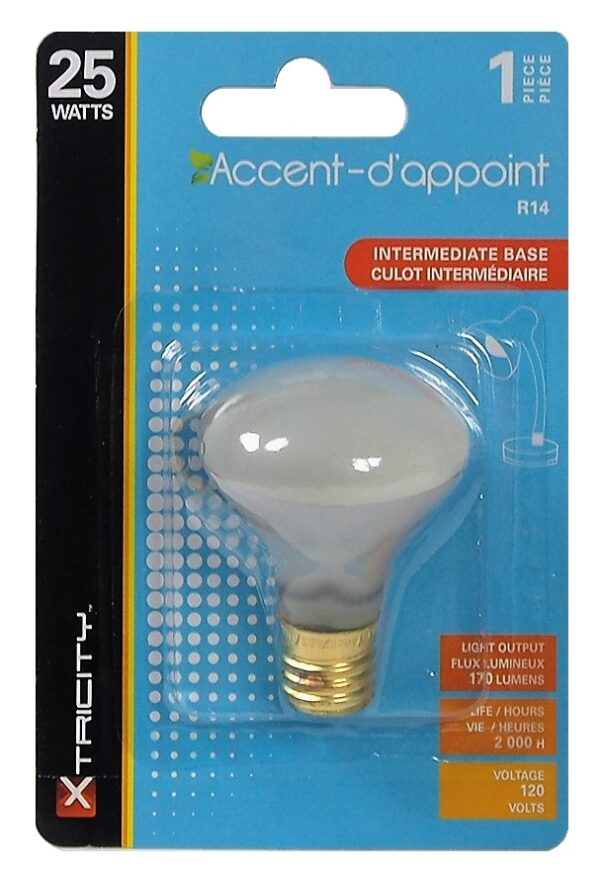 Ampoule incandescent R14 120 Volts - 25 Watts