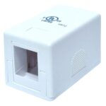 Boîtier simple pour connecteur Keystone
