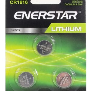 Paquet de 3 piles au lithum enerstar CR1616-3