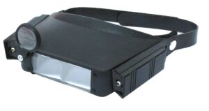 Loupe frontale avec lumières