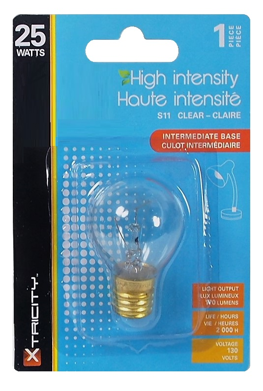 Ampoule incandescente S11 130 Volts - 25 Watts