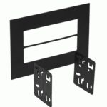 Fixation universelle ISO trim double din