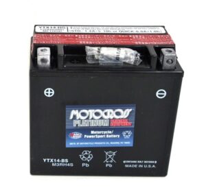 Batterie motocross ytx14-bs  capacité de 14 AH