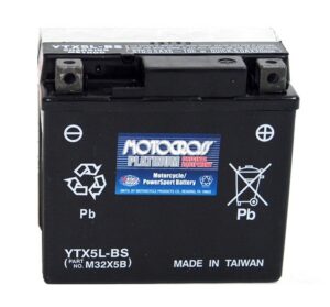 Batterie pour moto/ motoneige/ vtt avec une capacité 5 AH