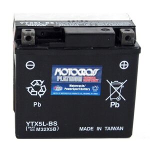 Batterie pour moto/ motoneige/ vtt avec une capacité 5 AH