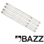 Paquet de 4 bandes au DEL de couleur blanc doux