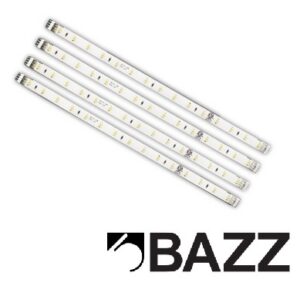 Paquet de 4 bandes au DEL de couleur blanc doux