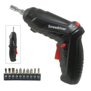 Tournevis électrique sans-fil rechargeable vient avec 10 embouts différents