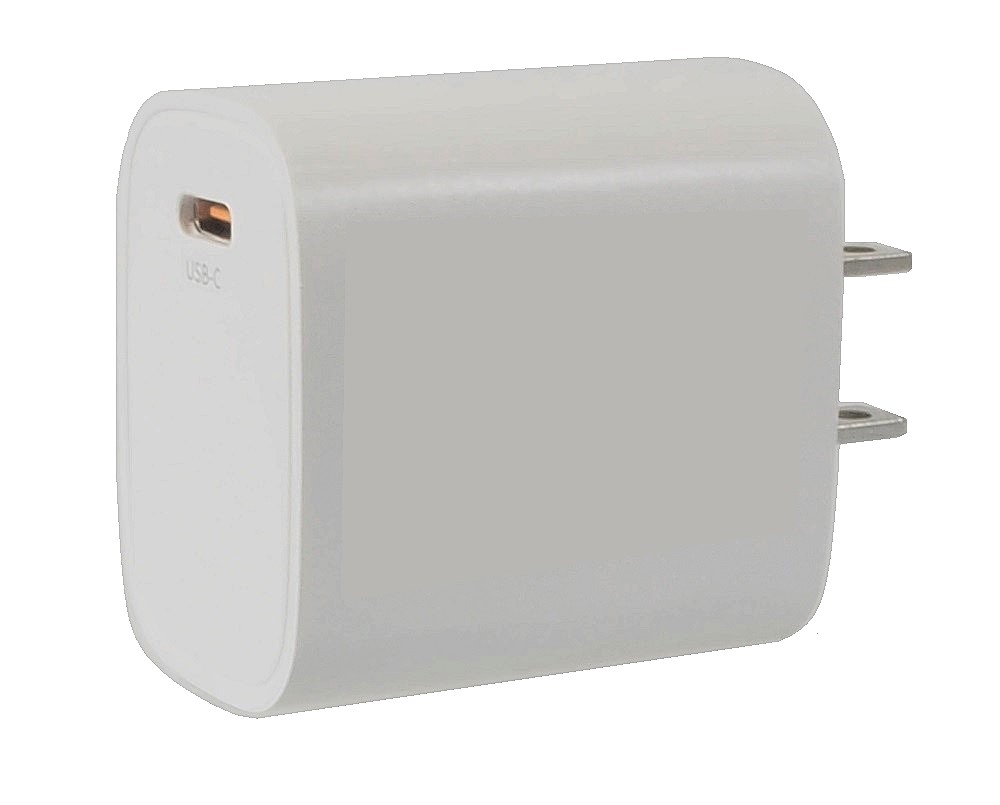 Chargeur mural USB-C à charge rapide 20 Watts