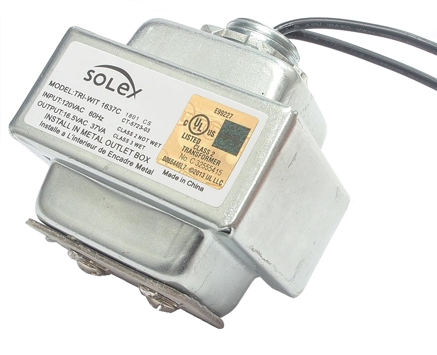 Transformateur AC/AC 16.5 VAC 37V