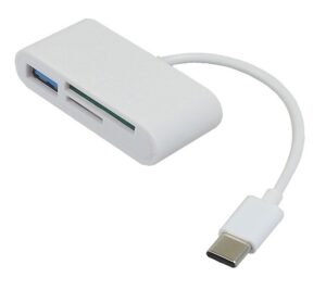 CONCENTRAREUR USB C A SD, MICRO SD ET USB