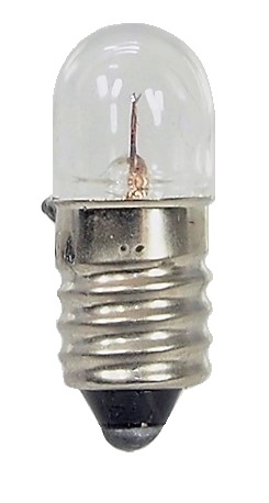 Ampoule miniature T10 E10 de 2.2 Volts