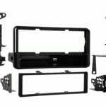 Ensemble de fixation pour radio de voiture pour certains modèles de Toyota 2000 à 2005. Sinple DIN.