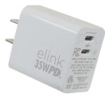 Chargeur mural rapide USB C Power à double port de 35 W