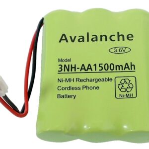 Pile pour téléphone sans-fil Ni-Mh 3.6V / 1500 mAh