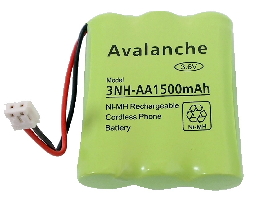 Pile pour téléphone sans-fil Ni-Mh 3.6V / 1500 mAh
