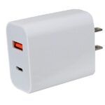 Chargeur USB de 2.4A et usb C avec entrée 120 VAC