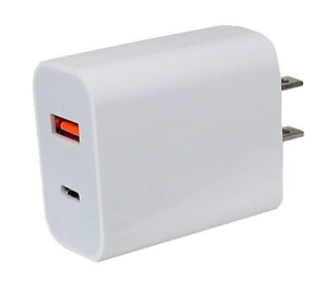 Chargeur USB de 2.4A et usb C avec entrée 120 VAC