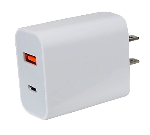 CHARGEUR USB 2.4 A AVEC PRISE TYPE C