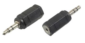 Adaptateur 1/8" mâle stéréo à 1/16" fem. stéréo