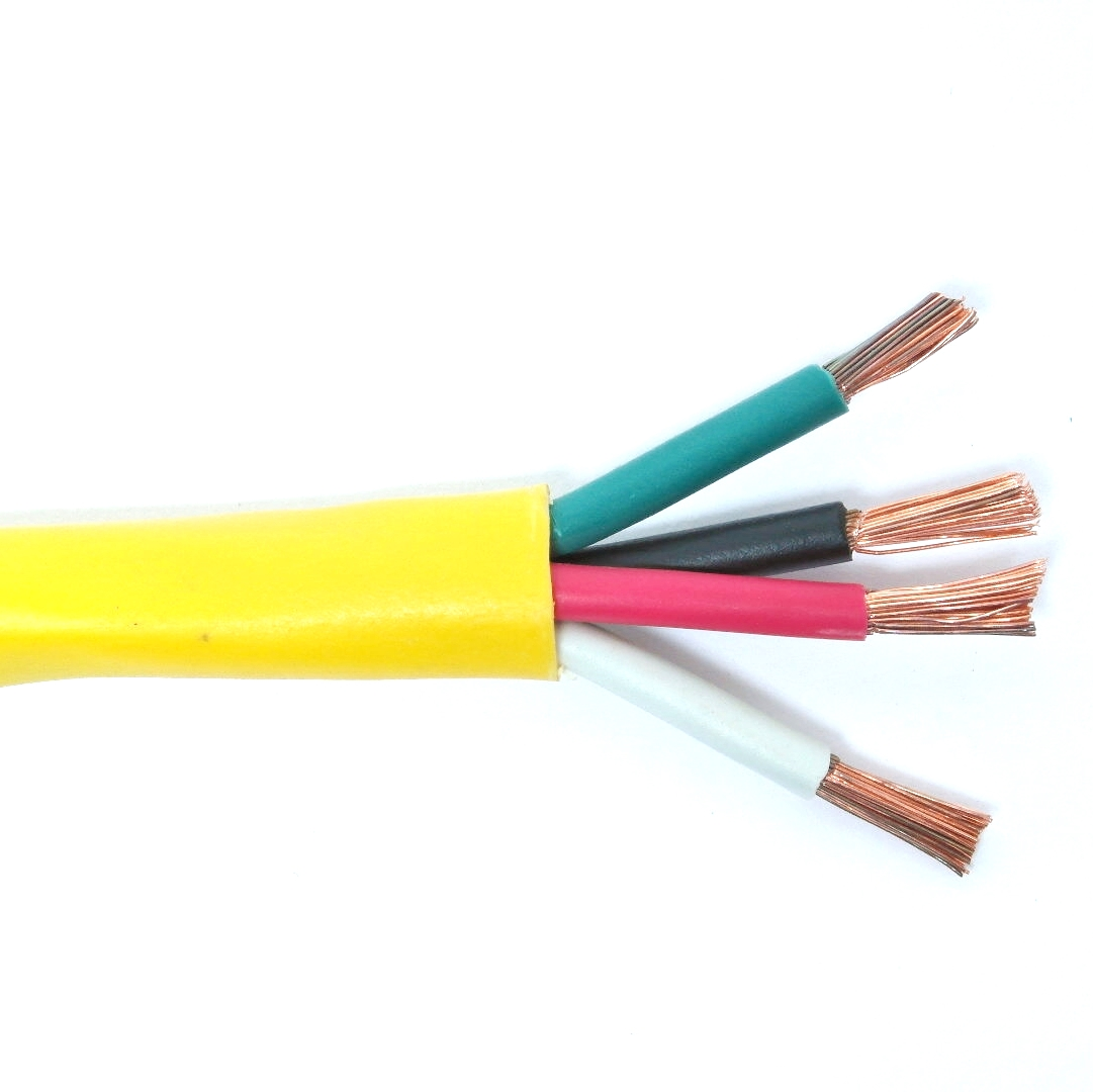 Fil mural pour haut-parleur 4 cond./12 AWG