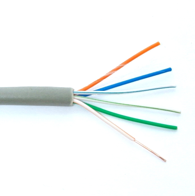 Fil de téléphone à 6 conducteurs