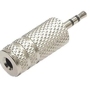 Adaptateur 1/16" mâle stéré à 1/8" femelle stéréo