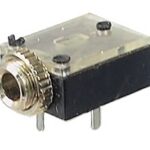 Réceptacle 1/8" (3.5mm) femelle stéréo à souder