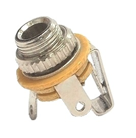 Réceptacle 1/8" (3.5mm) femelle mono à souder