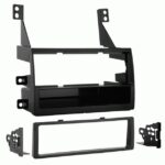 Ensemble de fixation de radio de voiture pour modèle Nissan Altama 2005-2006.